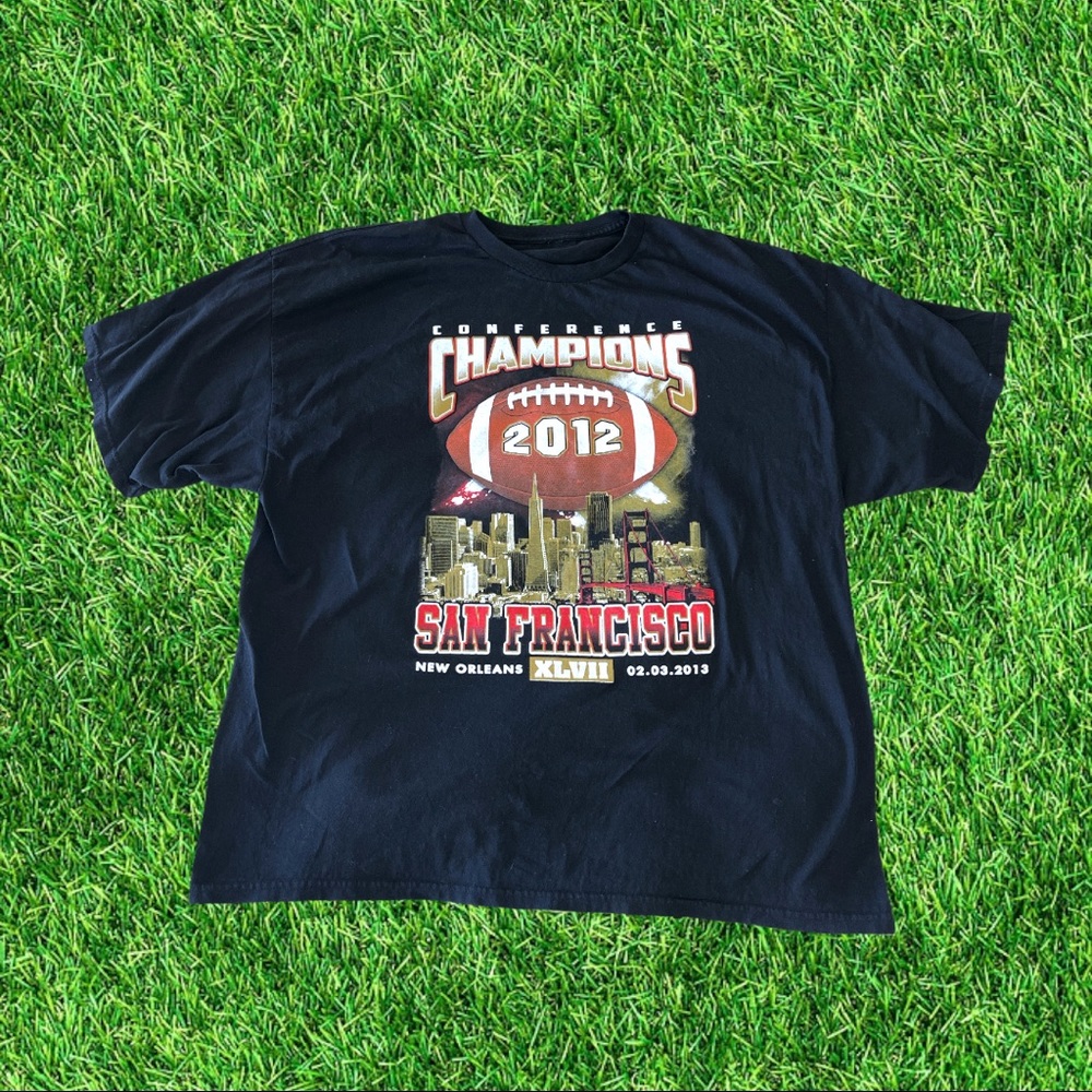 2012 49ers Conference Champs Tee Men’s 2XL - A5